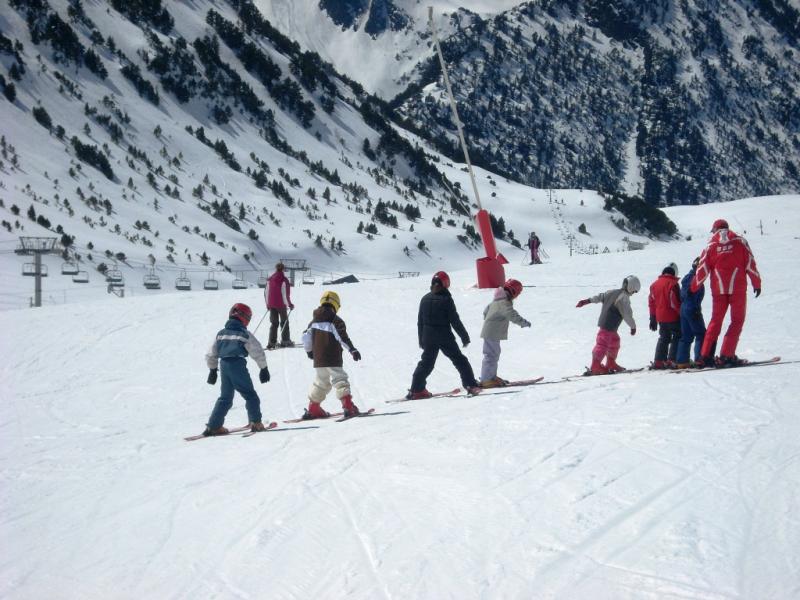 Groupe de ski